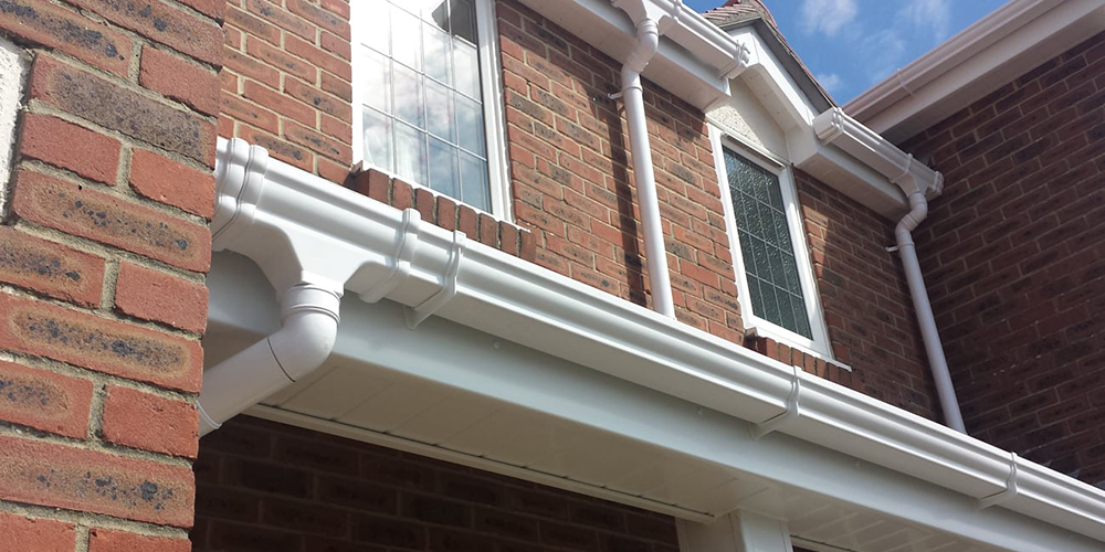 Fascias and soffits work on a Dublin home